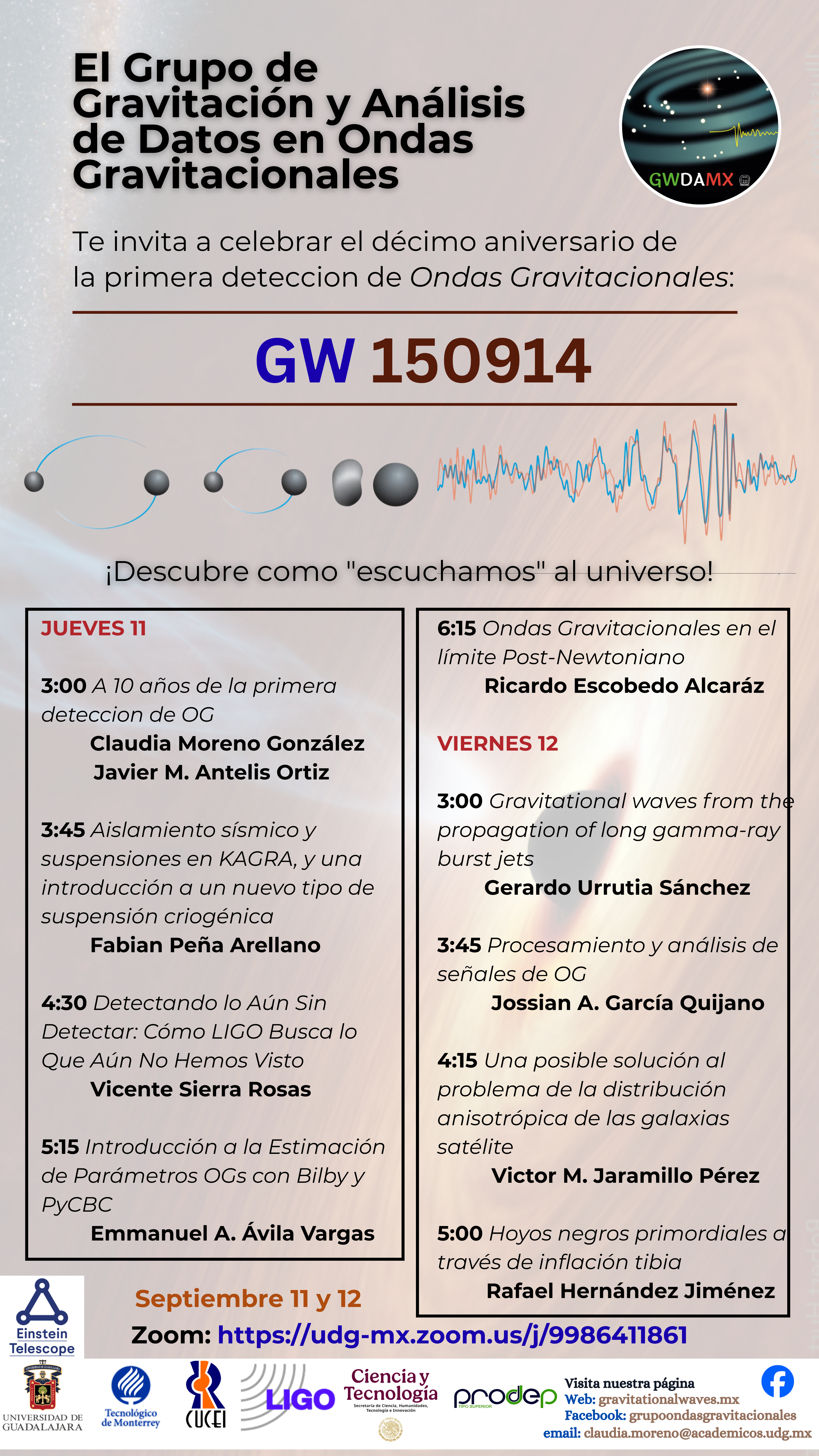 Celebrando GW150914